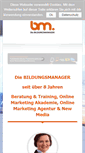 Mobile Screenshot of diebildungsmanager.com